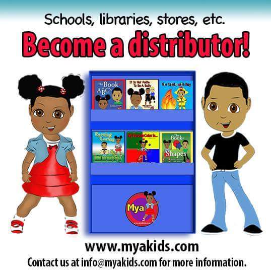 MYAKIDS's tweet image. Hi from Mya Kids! We are looking to extend our market in other countries and are looking for partners or bookstores to carry the Mya Books. We have a huge need for associates in the UK /Africa! Please reach out to us at info@myakids.com or inbox us your contact information.