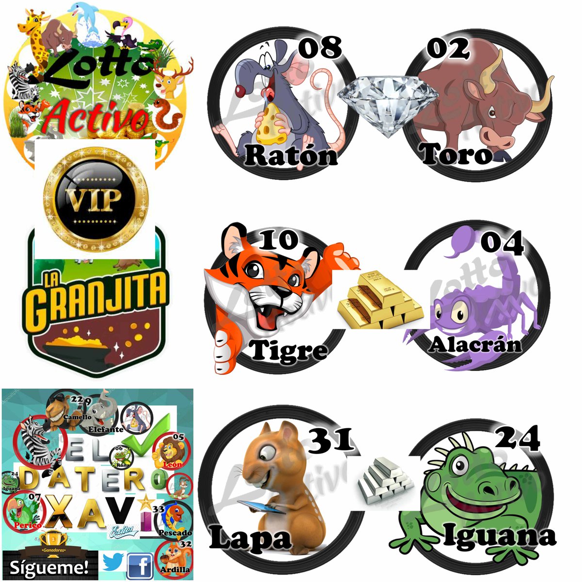 ligadateros2018's tweet photo. #DataZosVIP
MARTES 28/11/17:
Diamante:08-02
oro:10-04
plata:31-24
EXITOS MI GENTEVIP
#lottoactivo
#lagranjitaofic
#DXavivip https://t.co/PyQIHp6KM3