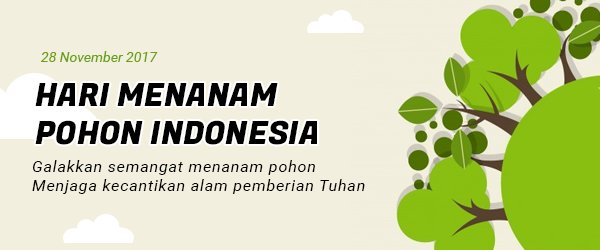 Selamat Hari Menanam Pohon Indonesia

Galakkan semangat menanam pohon

Menjaga kecantikan alam pemberian Tuhan