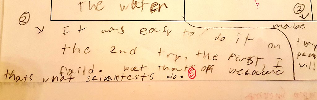 3rd grade scientists are beginning to see themselves as such. They are being persistent, are unafraid to fail, and are stretching their brains when designing investigations. <a href="/AEIMCPS/">AEIMCPS</a> <a href="/EIC_SCI_SS/">MCPS SCIENCE & SS</a>