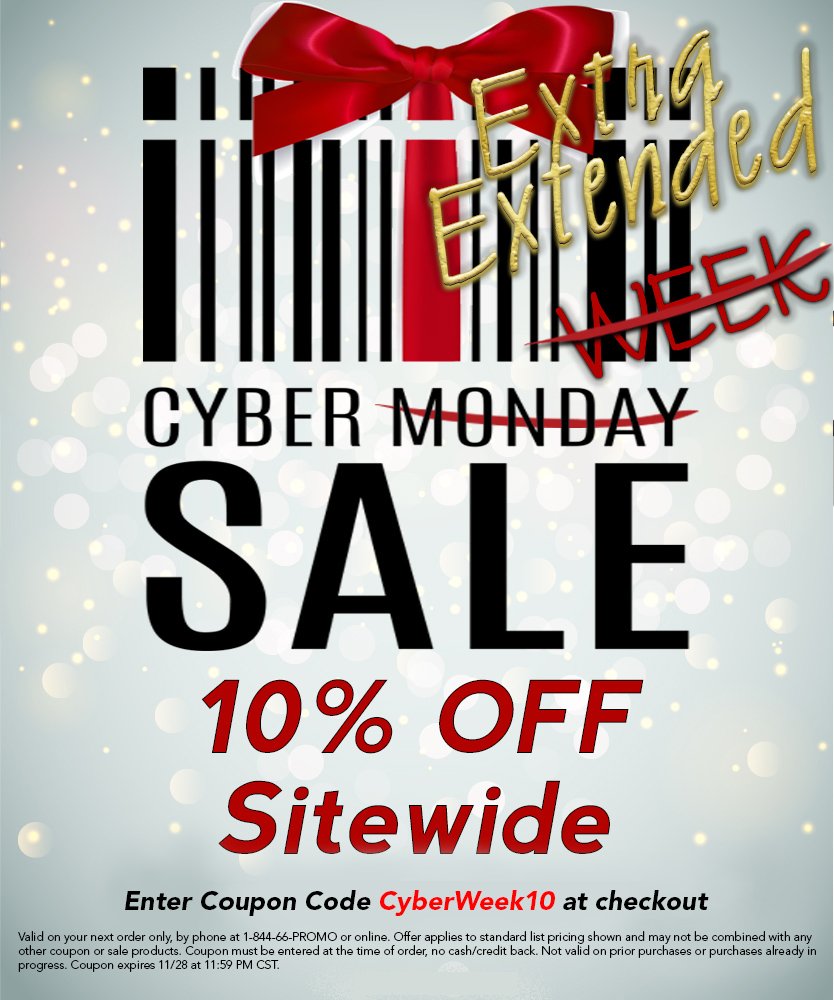 Promotion_Pros's tweet photo. SURPRISE... our #CyberWeekSale is extended until tomorrow at 11:59PM!
Hurry before the sale is gone
https://t.co/umWFsNhHoB https://t.co/tpDzhuHIDd