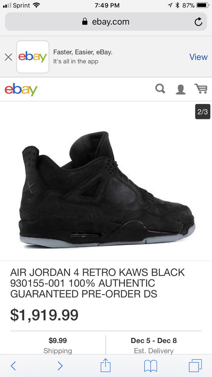 SwayZe2622's tweet photo. Nope! Not rigged at all! @Kawsone8xx8 #kawsonw #kaws #nike #jordan #pissedoffandpregnant #ruinedchristmas https://t.co/I1O0qmgAWr