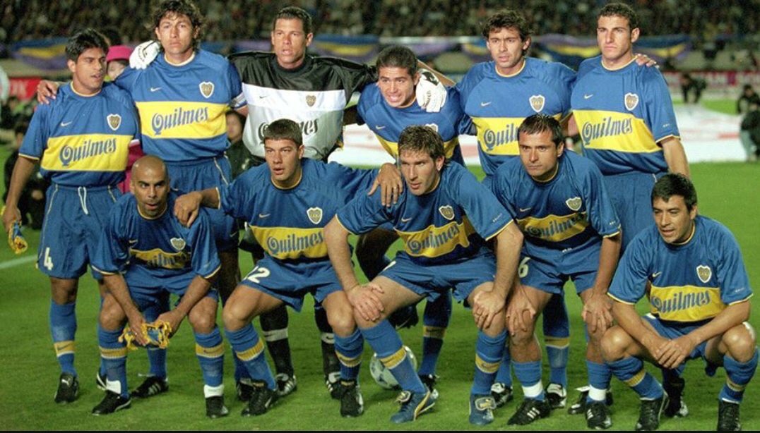 lamitadmas1's tweet image. #UnDiaComoHoy en el 2000, #Boca se consagraba campeón del mundo tras vencer 2 a 1 al #RealMadrid con un doblete de #Palermo.
#GraciasBoca
#BocaCampeónDelMundo