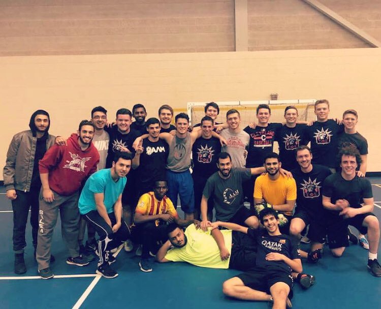alm_utoledo's tweet photo. GREAT game with @sigeptoledo tonight in the finals. Congratulations on the win and 1st place! We’ll get you next time 😉 #AΛM #ΣΦΕ https://t.co/XeNgXDg9NX