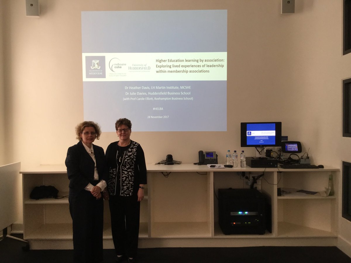 JulieDaviesUK's tweet photo. #HELBA @lhmartininst first presentation of our @atemassoc @The_AUA comparative research on HE leadership and learning https://t.co/bsfRijcUFN