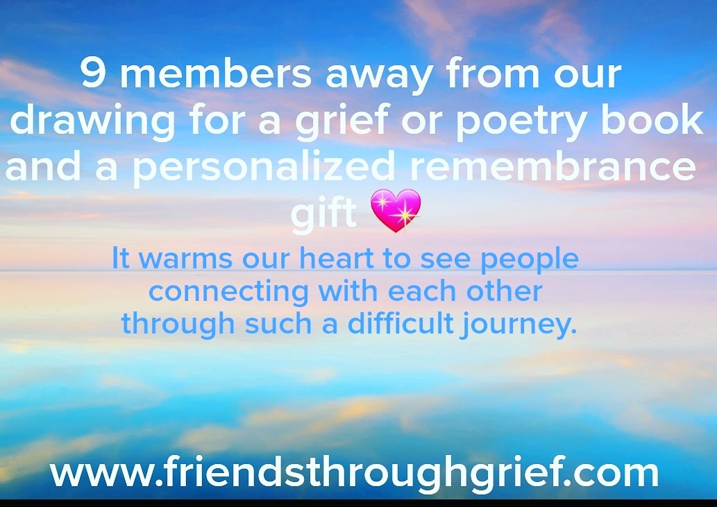 FTG_Updates's tweet image. Joining is free. Come and connect with others through grief. friendsthroughgrief.com