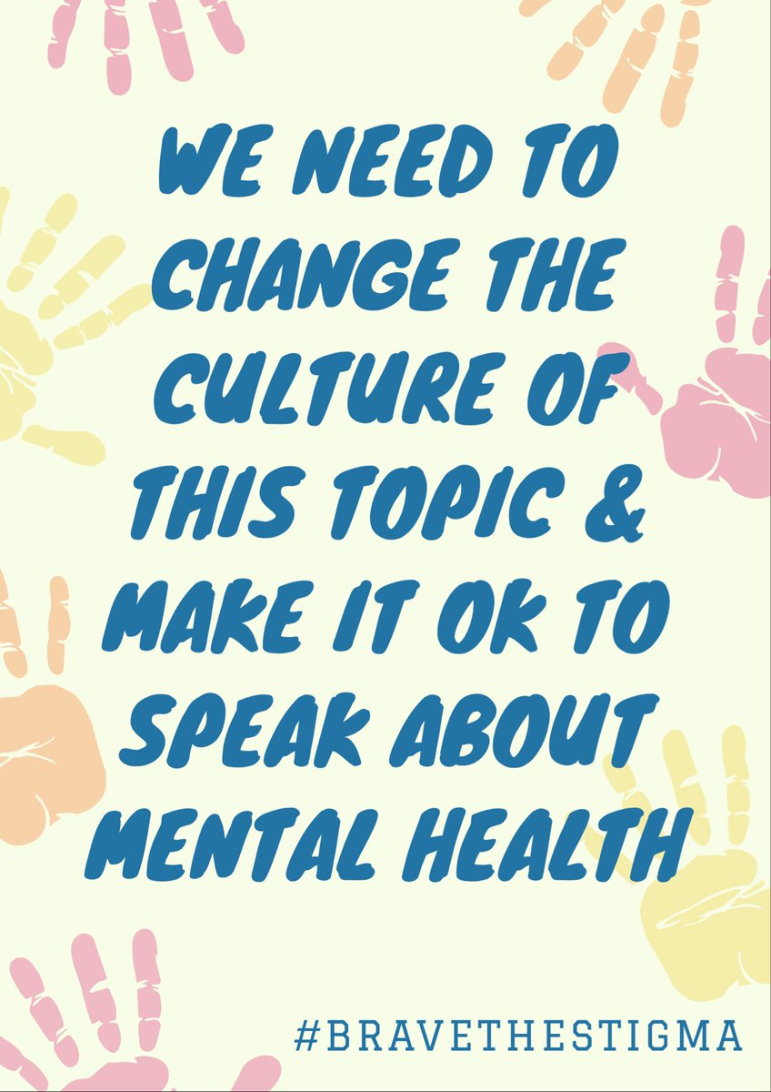 BraveTheStigma's tweet photo. SPEAK UP and #BraveTheStigmaGMU 
Why should mental health be a secret?? Everyone has or is dealing with it! Make it a topic! It could help! https://t.co/F7Mr1BGeTy