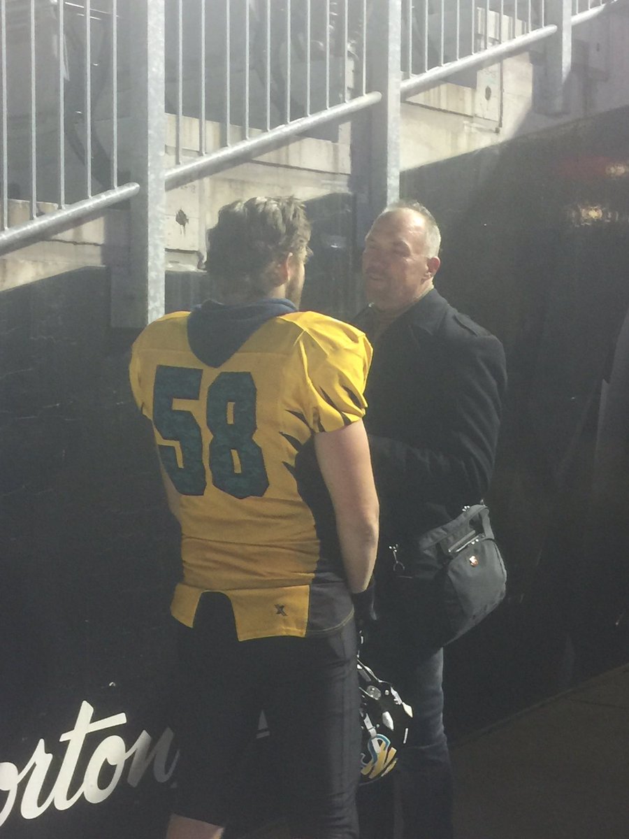 CoachNill's tweet photo. #WhereYouWin .. first day @OFSAAFootball complete @TimHortonsField ..  Hamilton  .. some tremendous competition taking place .. https://t.co/wxRHC3VV8U