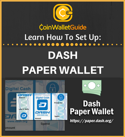 CoinWalletGuide's tweet image. Learn How To Set Up a #Dash Paper Wallet! ➡️ coinwalletguide.com/dash-paper-wal… #CoinWalletGuide #Cryptocurrency @Dashpay @DashForceNews