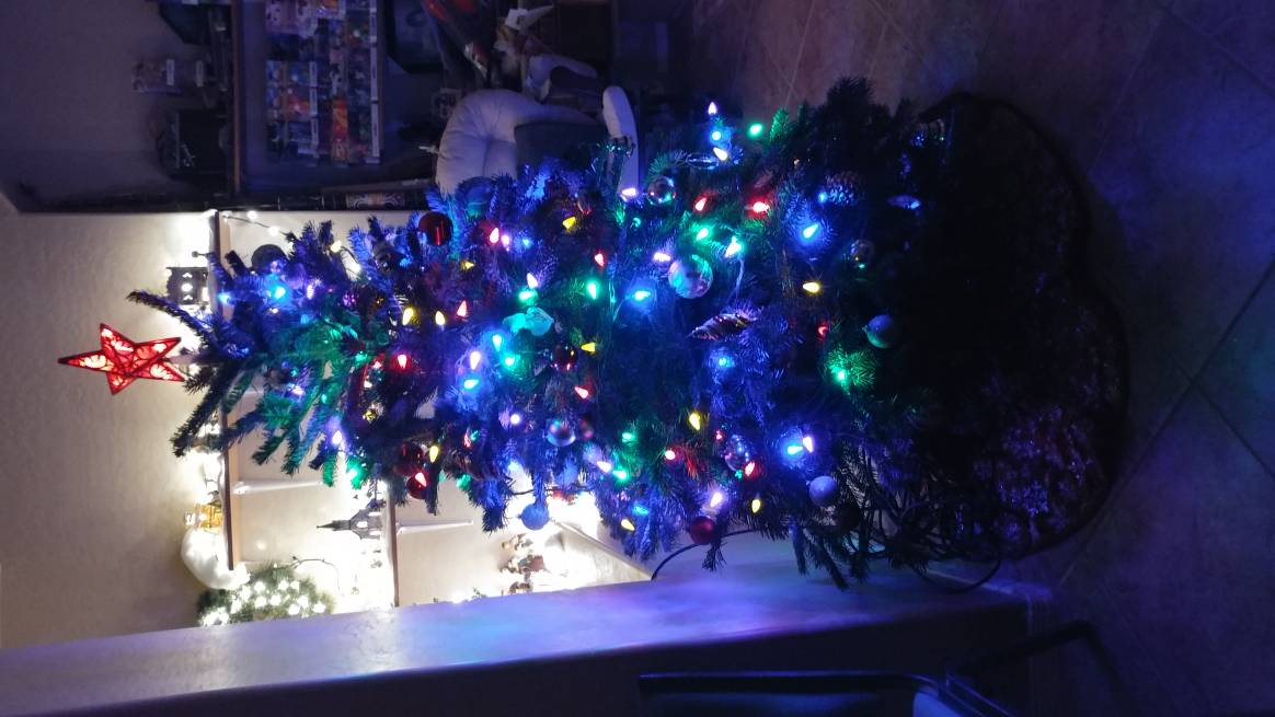 keelyskeets's tweet photo. Fram fresh Christmas tree. Had a blast decorating it with brother and his main gal. https://t.co/8mlt3x51xf