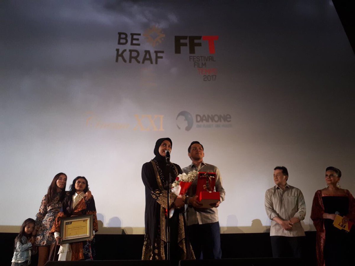 cinesurya's tweet photo. Masih mau bagi-bagi sedikit foto acara #FFT2017 kemarin. Habis ini mau bagi fanart yang keren-keren dari pecinta Marlina. 😊
#marlinasipembunuhdalamempatbabak https://t.co/7AO6w5RRrf