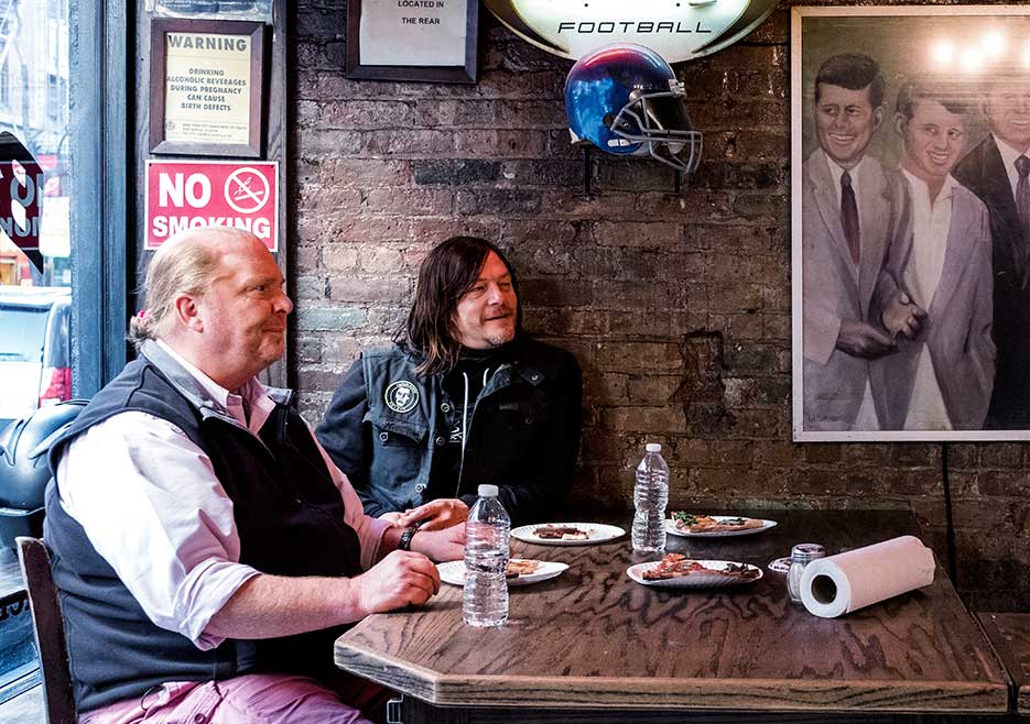 JillHarris69's tweet photo. Looking ahead to next week's #RideWithNormanReedus
Can you believe it's the season finale!! #E206
#MyNewYork Guest: #MarioBatali
#NormanReedus
Photos by #JojoWhilden/AMC https://t.co/TtHvLFYM0d