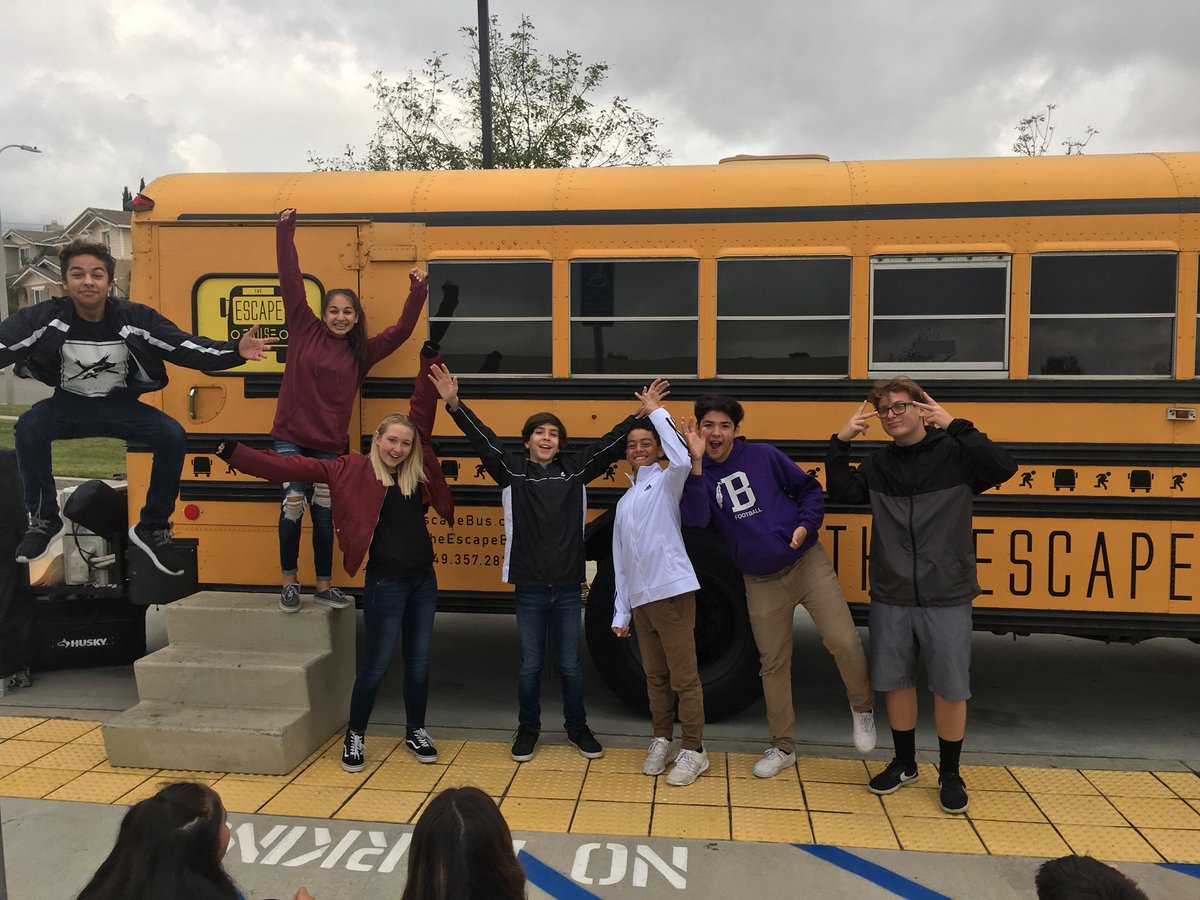 DcisCoyotes's tweet photo. We Escaped! #escapebus https://t.co/OspYAI1YwV