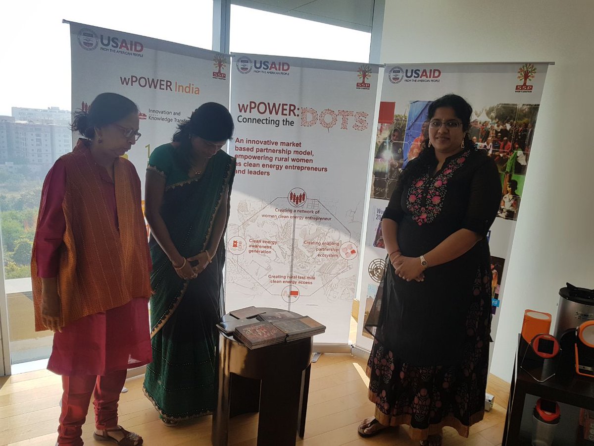 Room full of women entrepreneurs showcasing their high impact innovative models on the sidelines of #GES2017 @MA_FICCI <a href="/usaid_india/">USAID India</a>