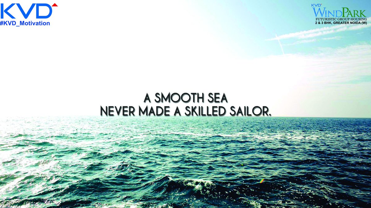 kvdevelopers's tweet photo. #KVD_Motivation- Sometimes in the waves of change, we find our true directions.
#KVDWindPark #GreaterNoidaWest offering #BestLocation #2_3_BHK_Flats starts #31Lacs* All Incl. & #SuperStructureReady #PossessionSoon.
Call Toll free- 1800-200-1707 or visit- https://t.co/zCipYpONUG https://t.co/DKEKwbG3HW