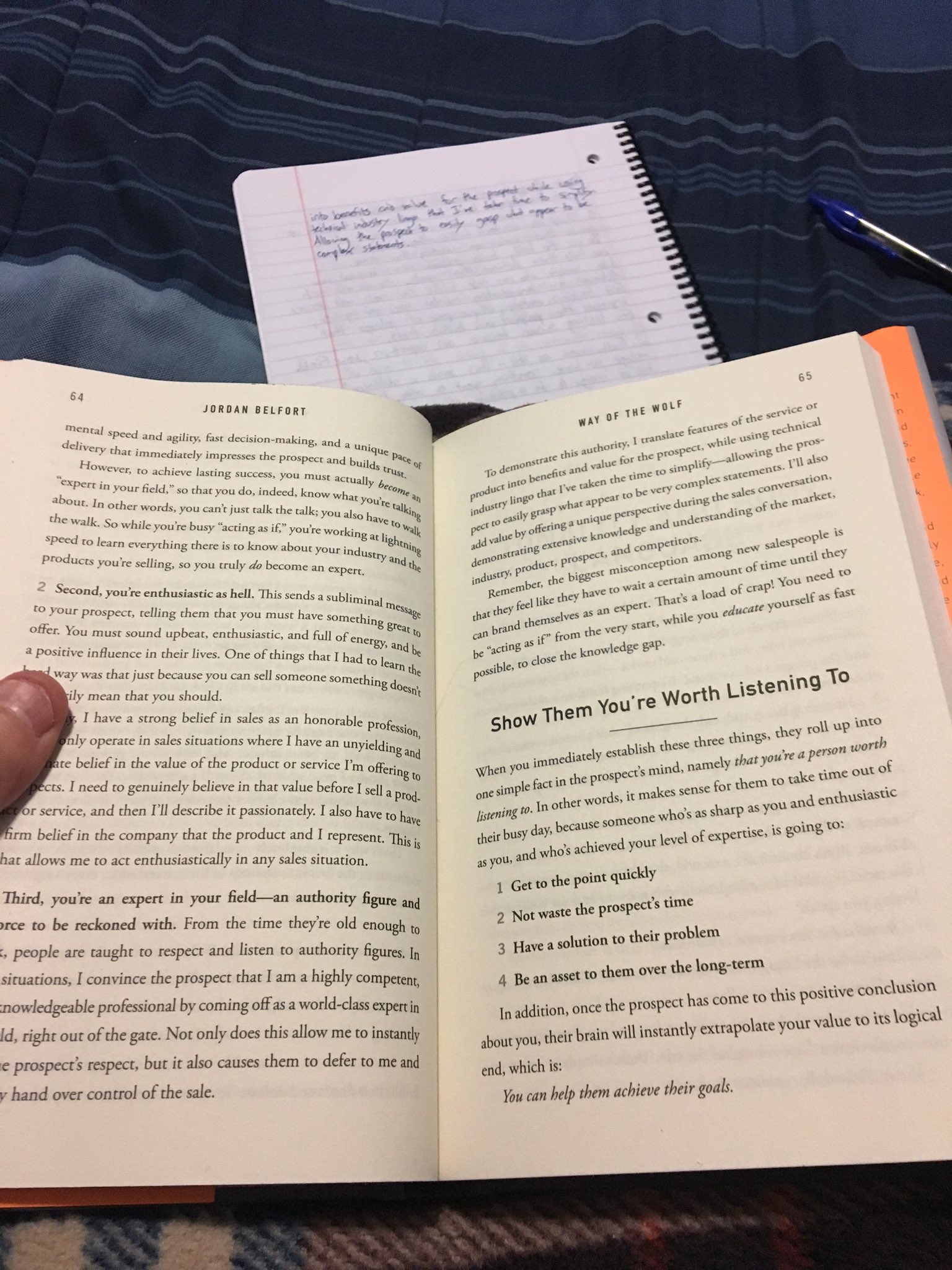 It's insane as you read and realize some pieces you are subconsciously doing already. BUT it's more amazing when the clouded steps are organized to help you thank you @wolfofwallst for doing your interview with @tailopez this is the beginning of change for the better! #wolf https://t.co/EtqYVItCxi