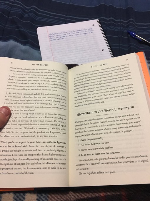 It's insane as you read and realize some pieces you are subconsciously doing already. BUT it's more amazing<a href="/tag/wolf"class="tags"><span>#wolf</span></a>