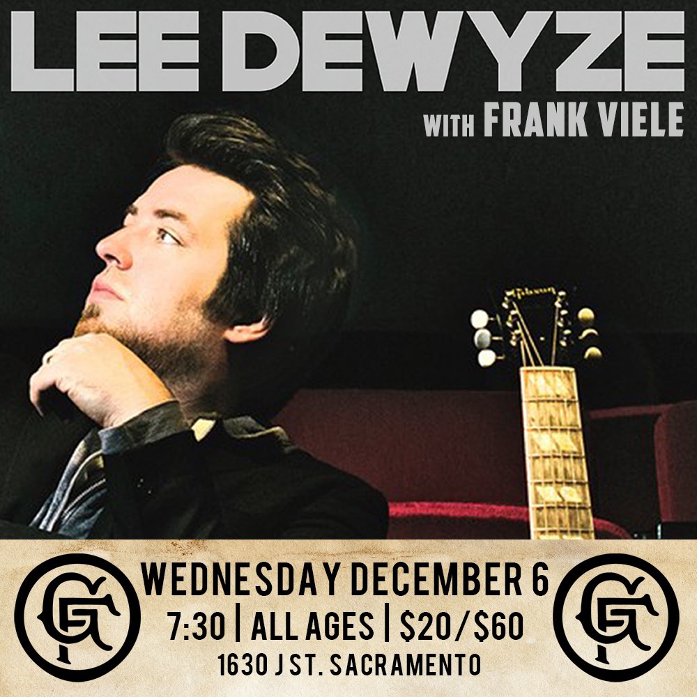 Tickets are on sale for <a href="/LeeDeWyze/">Lee DeWyze</a> at Goldfield!