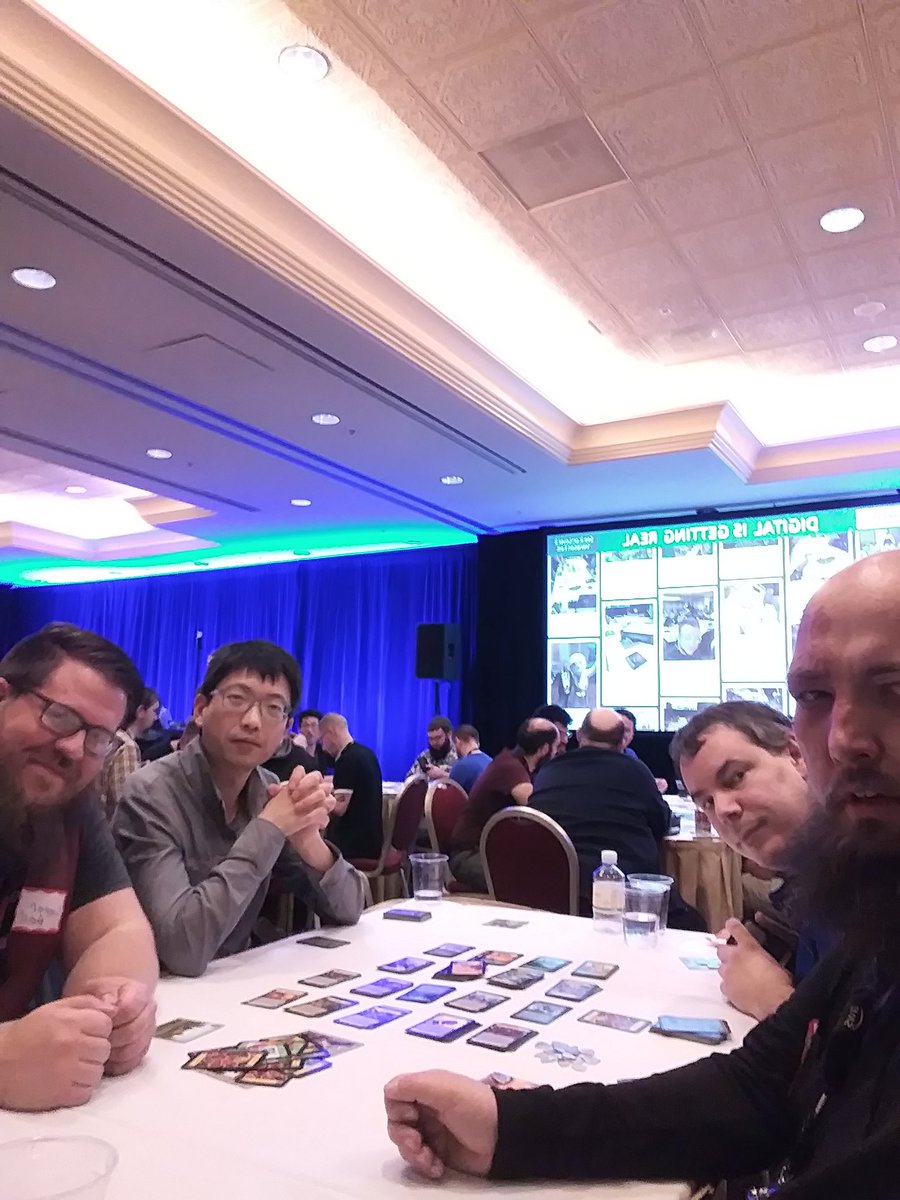 jasonfedelem's tweet photo. We're practicing our Dominion at #AWSreinvent #reInvent https://t.co/0MJgRHc3bE