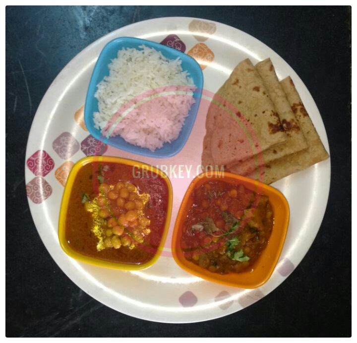 grubkey's tweet photo. #GrubKey - Today's #Menu (28 Nov 2017)- #CholeRassa + #DalLauki + #Rice + #Chapati + #Salad https://t.co/EPbo71J93W