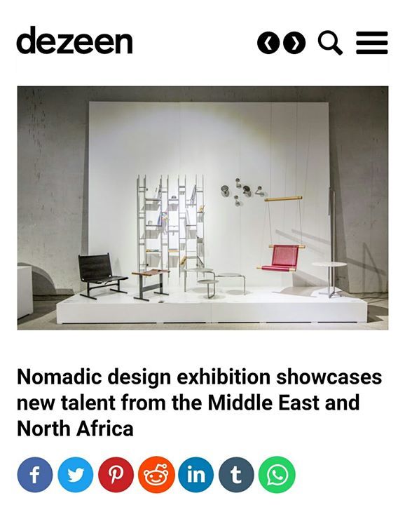 Featured in <a href="/dezeen/">Dezeen</a> is a great way to start your day!

#nayeffrancis #product #furniture #design #feature #publication #article #dezeen #interiors #interiordesign
