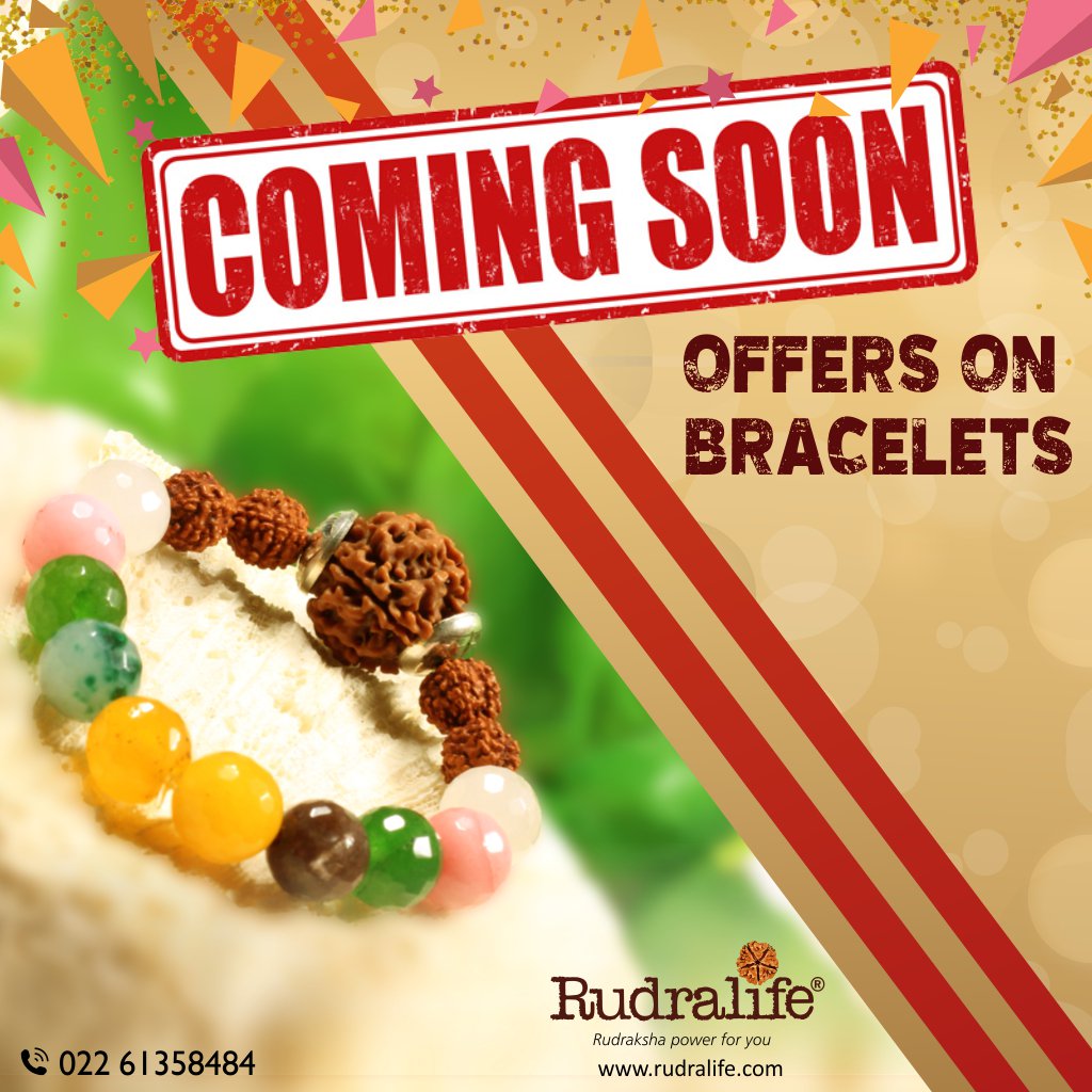 rudralife's tweet photo. Rudralife Offer of the Month...Coming Soon
#Rudralife #rudraksha #bracelets #comingsoon #offersofthemonth #offers https://t.co/9Y7bMTA2Lb
