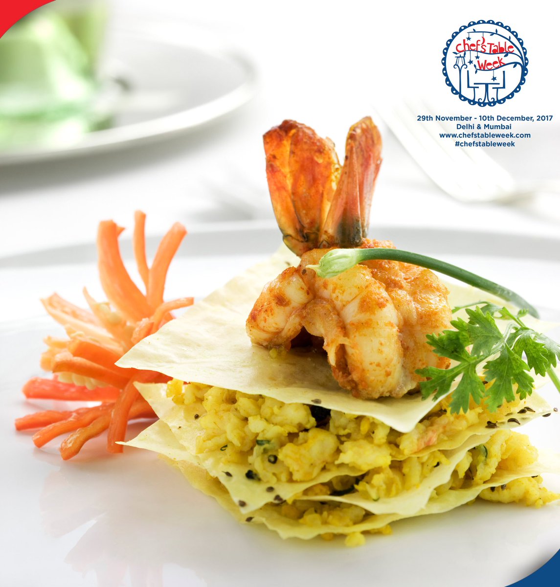 chefstableweek's tweet photo. Experience the best of Varq @TajMahalHotel through a 7 course chef's tasting menu only at #ChefsTableWeek from 29th Nov - 10th Dec, 2017. #Food #Foodie  #Cuisine #Foodgasm #NomNom #Yummy #Delicious #Foodpic #Gourmet #finedining #restaurant #luxury https://t.co/ptoTk7NvnJ
