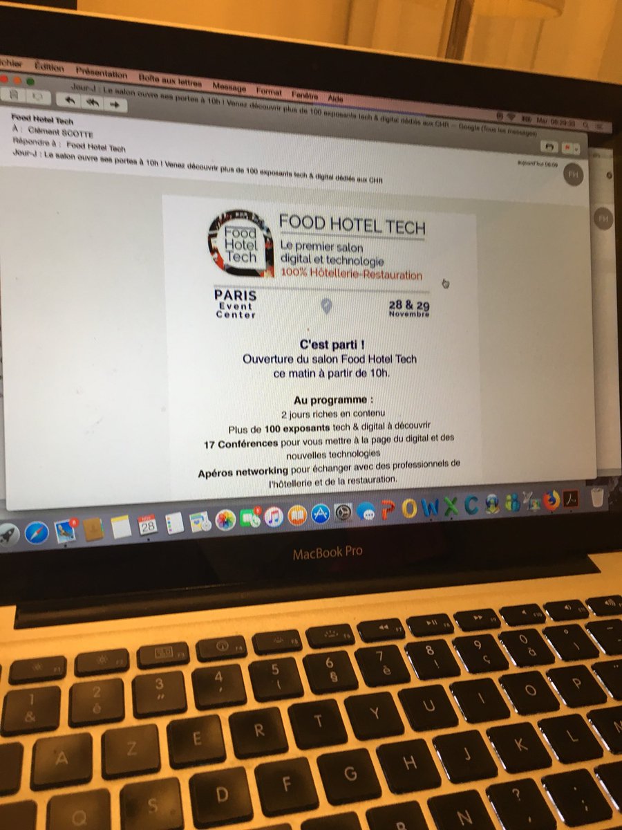 Platofjour's tweet photo. Let’s go @foodhoteltech @Platofjour @semainedupdj #FoodHotelTech2017 #foodtech #food https://t.co/BonKl5FFWS