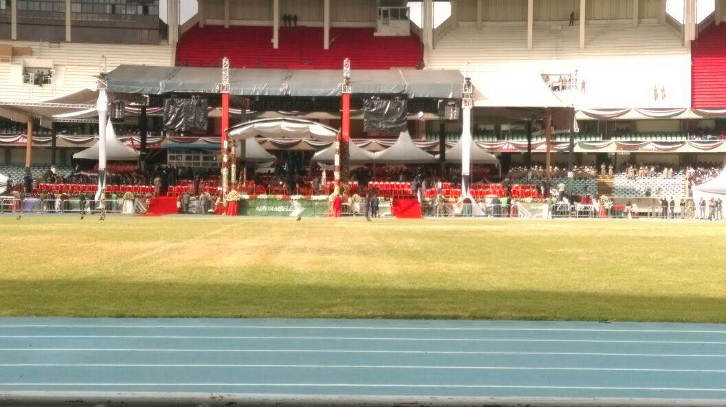 Over 100,000 people expected at the #InaugurationKe ceremony