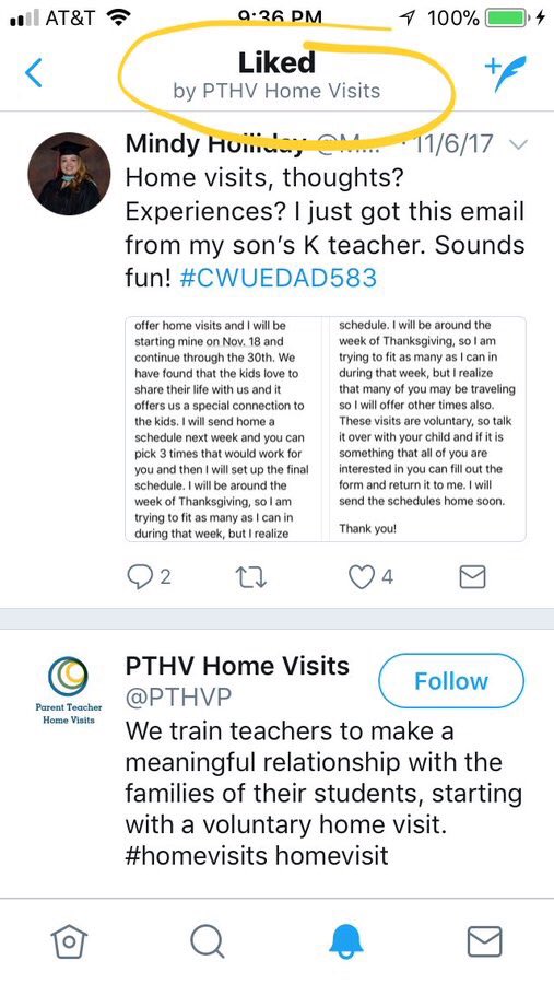 MHollidayCWU's tweet photo. Anyone else get excited when a professional organization likes or retweets one of your tweets?! ☺️ Anyone else have this experience yet? #cwuedad583 https://t.co/ocHvQGFWGk