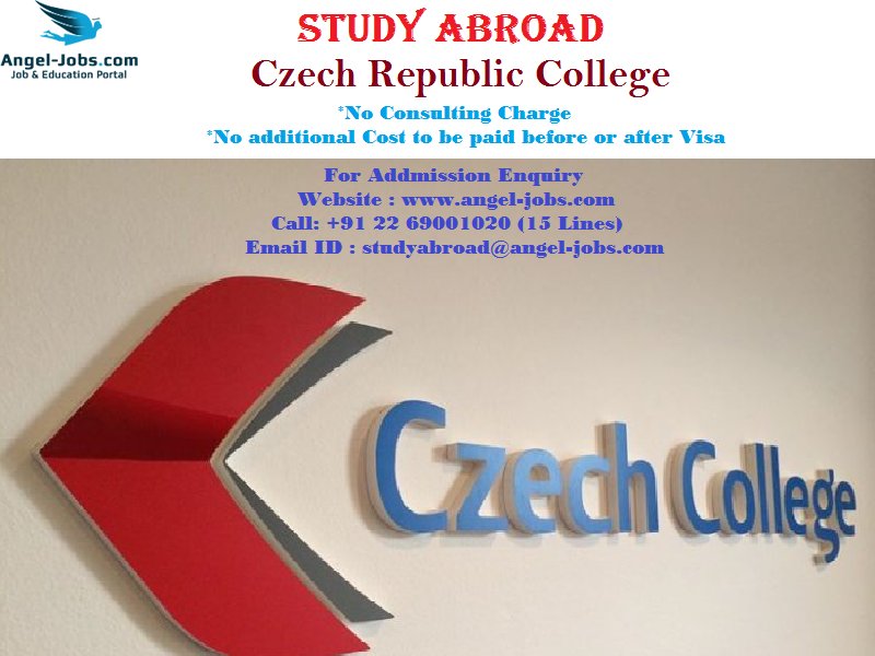 AngelJobsdotcom's tweet photo. #StudyAbroad #CzechRepublicCollege
#AngelOverseasEducation
#AngelJobs
Get Admission in Following Programs :
1)Strategic Management
2)Business Management
3)Web development
4)E Business
5)Digital Communication
For Admission Enquiry
Website : https://t.co/IoGKfUbwgK https://t.co/eQaQLAiNUy