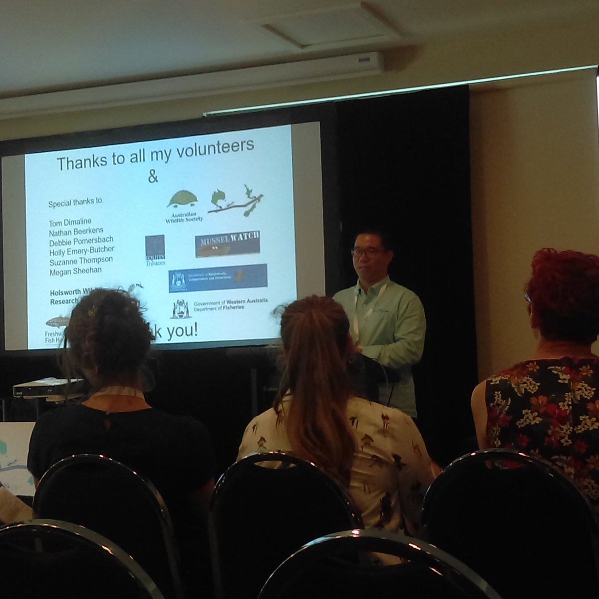 Nathan Beerkens (@nathanbeerkens) on Twitter photo <a href="/FreshFishMurd/">Freshwater Fish</a> not all animals are cute and fluffy. Good to see rare WA freshwater mussels getting some love and research #EcoTas17 <a href="/FreshFishMurd/">Freshwater Fish</a> not all animals are cute and fluffy. Good to see rare WA freshwater mussels getting some love and research #EcoTas17