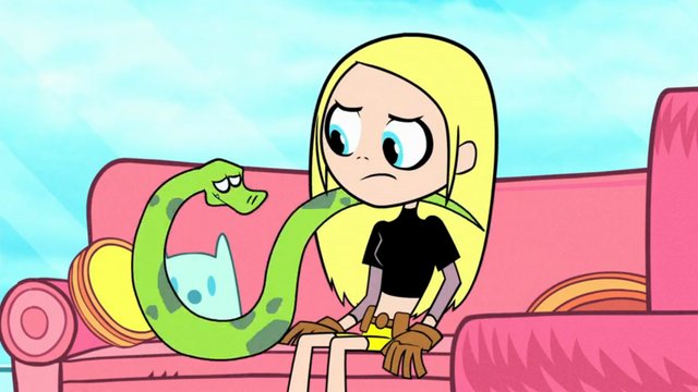 何かと世間での評価が分かれているティーンタイタンズGOですが
キャラの可愛さは完全に僕に直撃しているんですよねぇ
テラとか金髪デコで滅茶苦茶好きなキャラデザだし
こういうキャラをぼんぼん出されて
マニアックなDCネタも結構放り込まれるから
回を重ねる毎に個人的評価が高まっていくんだよな 