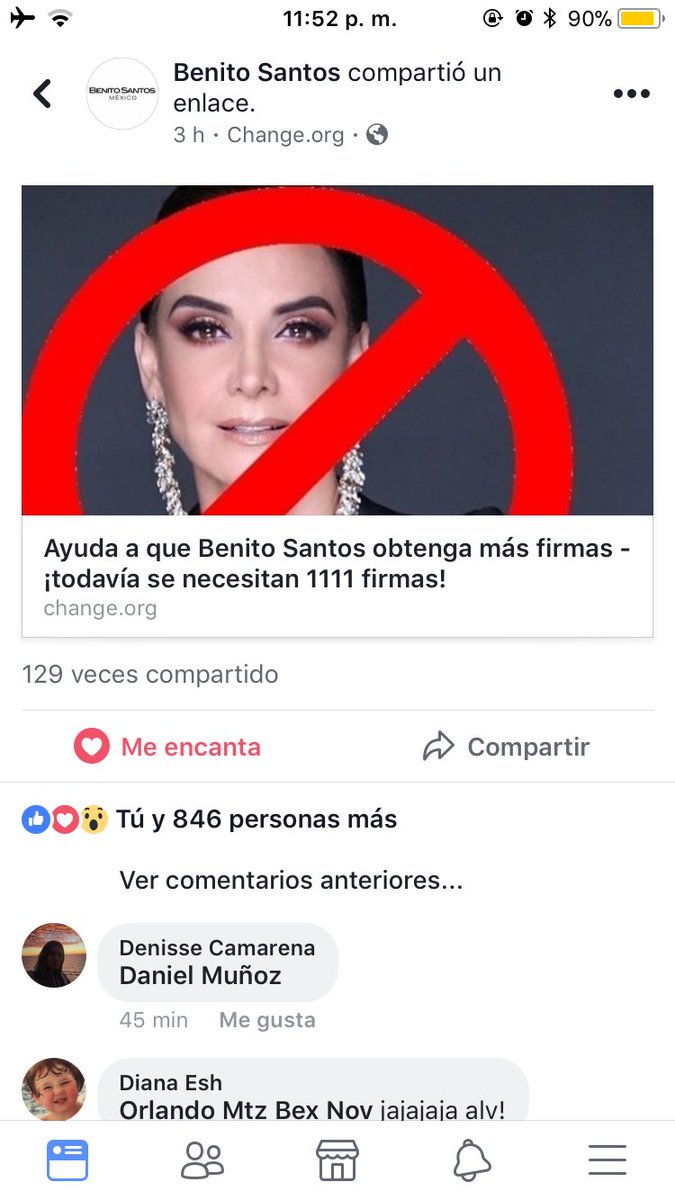 TodosconDenisse's tweet photo. OMG, esto se puso bueno , hasta Benito Santos lo compartió !!
#LupitaFuera #LupitaJonesSaboteóADenisse https://t.co/8uAsQmJGo1