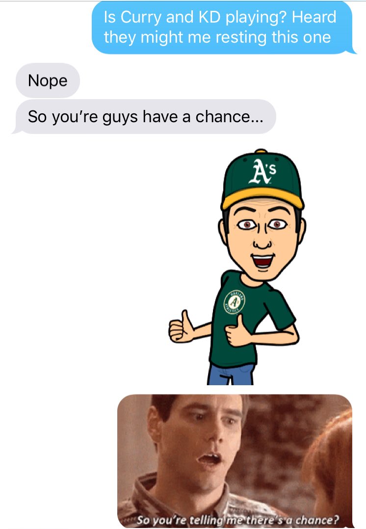 _honssolo's tweet photo. Text convo with my sweetie earlier while I was at work. Guess there was a chance after all! #midrangecity #kangs #nevermindtheautocorrects #yougetthepoint #KingsWin https://t.co/Lma0SUrsSN