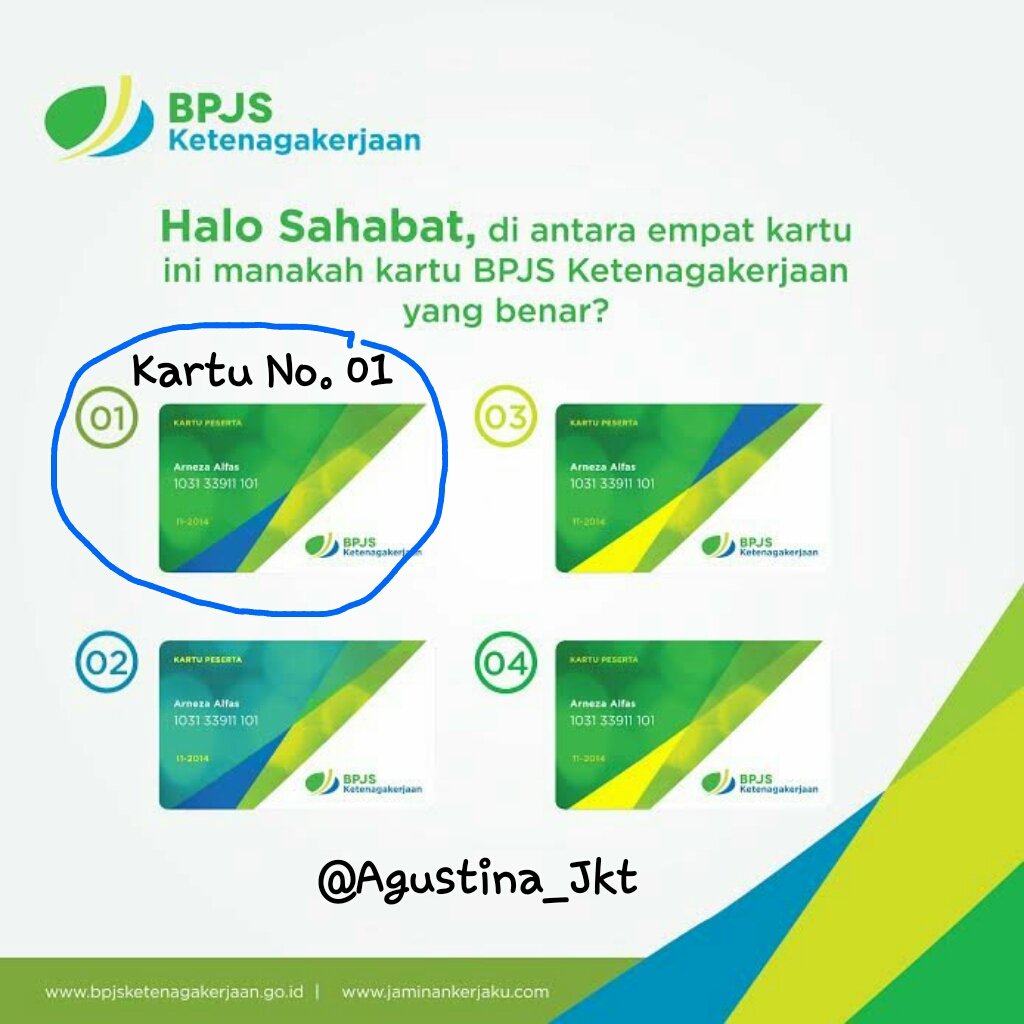 Download Kartu Bpjs Ketenagakerjaan Bagian Belakang