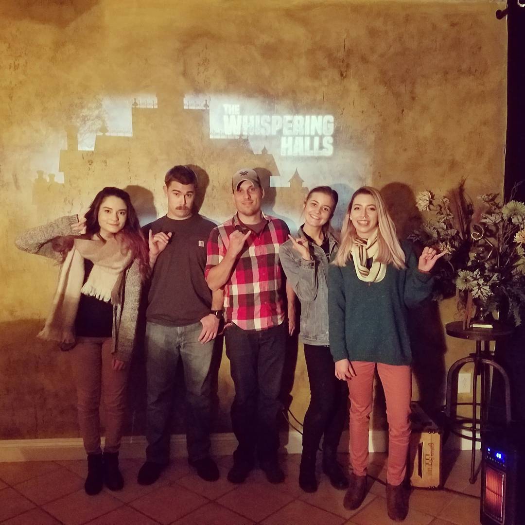 AMAzing last night of 2017 at the Enchambered Escape Rooms! Whether it was unlocking doors or solving puzzles, nothing can stop us!