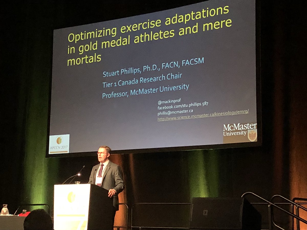 tom_wych's tweet photo. Great presentation by @mackinprof on nutrition solutions for exercise performance. Take home message “go to the gym - exercise is king, nutrition is queen”. #APCCN17 #nutsocaus #adelaide https://t.co/7AmOUPM6YA