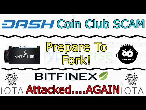 jdebunt's tweet photo. Dash Coin Club Scam / Bitmain Prep For UASF BIP148 / Bitfinex IOTA Attack (The Cryptoverse #283) https://t.co/MGfaJzesXK #DigitalMoneyTimes https://t.co/nLdX4I1phd
