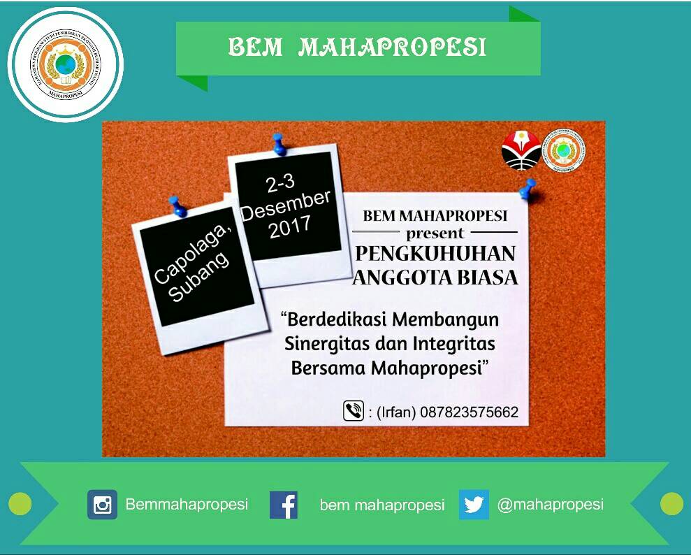 Official MAHAPROPESI tweet media
