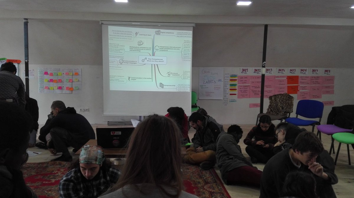 EuroBugInt's tweet photo. #Youthpass session leaded  @acarrumut  from the Turkish team at #CreateYouthSIDE #Labels 
#Eurobug #Leargas https://t.co/5etf8kOzJ0