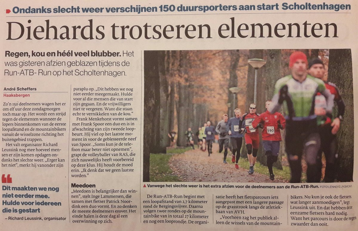Run-ATB-run in Haaksbergen met <a href="/Remko82/">Remko Siers</a> op de foto!