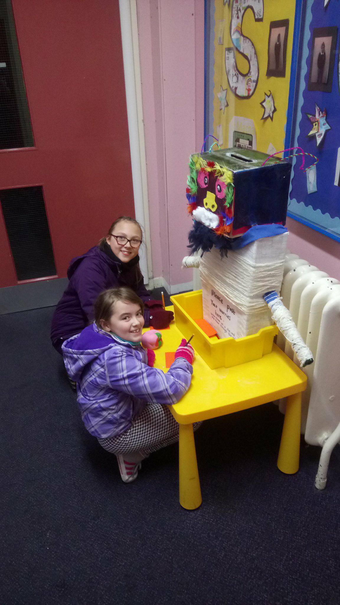 Kittybrewster School on Twitter "Meet our "Worry Monster".…