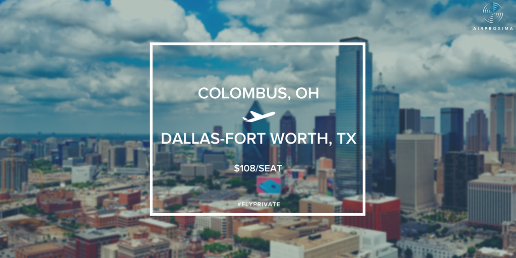 Treat yourself! One more steal for #CyberMonday: Fly private to DFW for only $108 / seat 👉 
bit.ly/2zKMUBn #DailyDeals