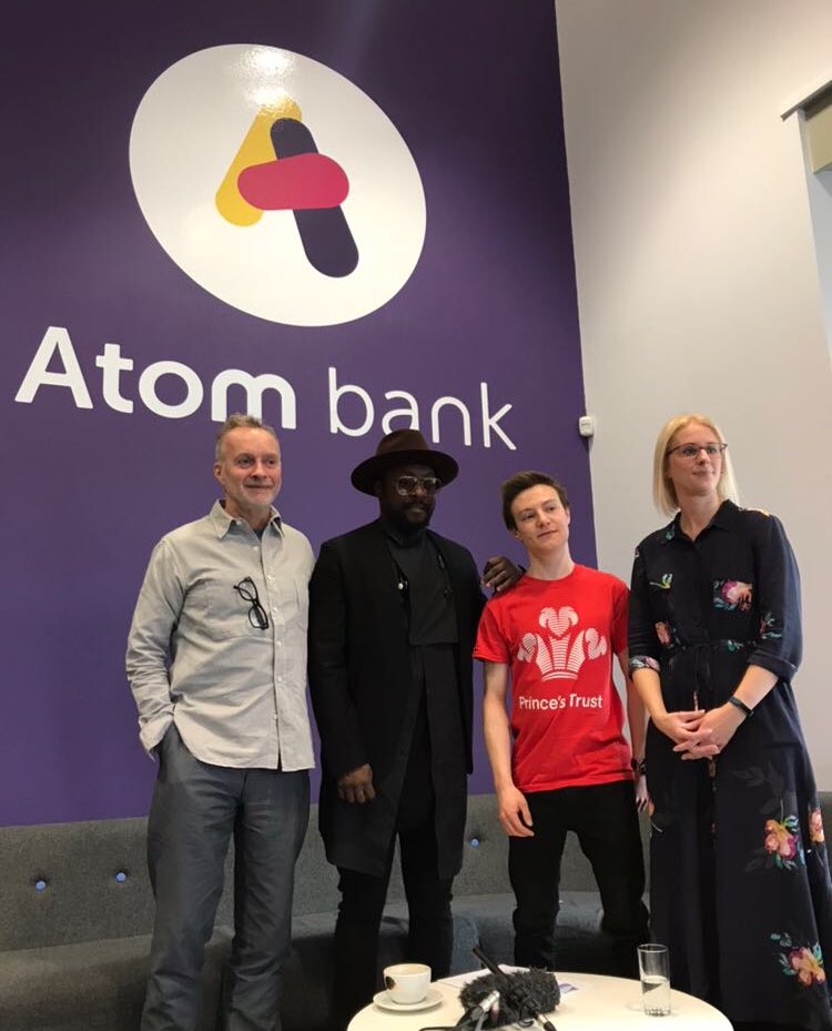 Absolutely delighted to announce we are the @PrincesTrust main STEM partner inspired by <a href="/iamwill/">will.i.am</a> #proud <a href="/atom_bank/">The Atom Bank fan club</a> #STEM atombank.co.uk/newsroom