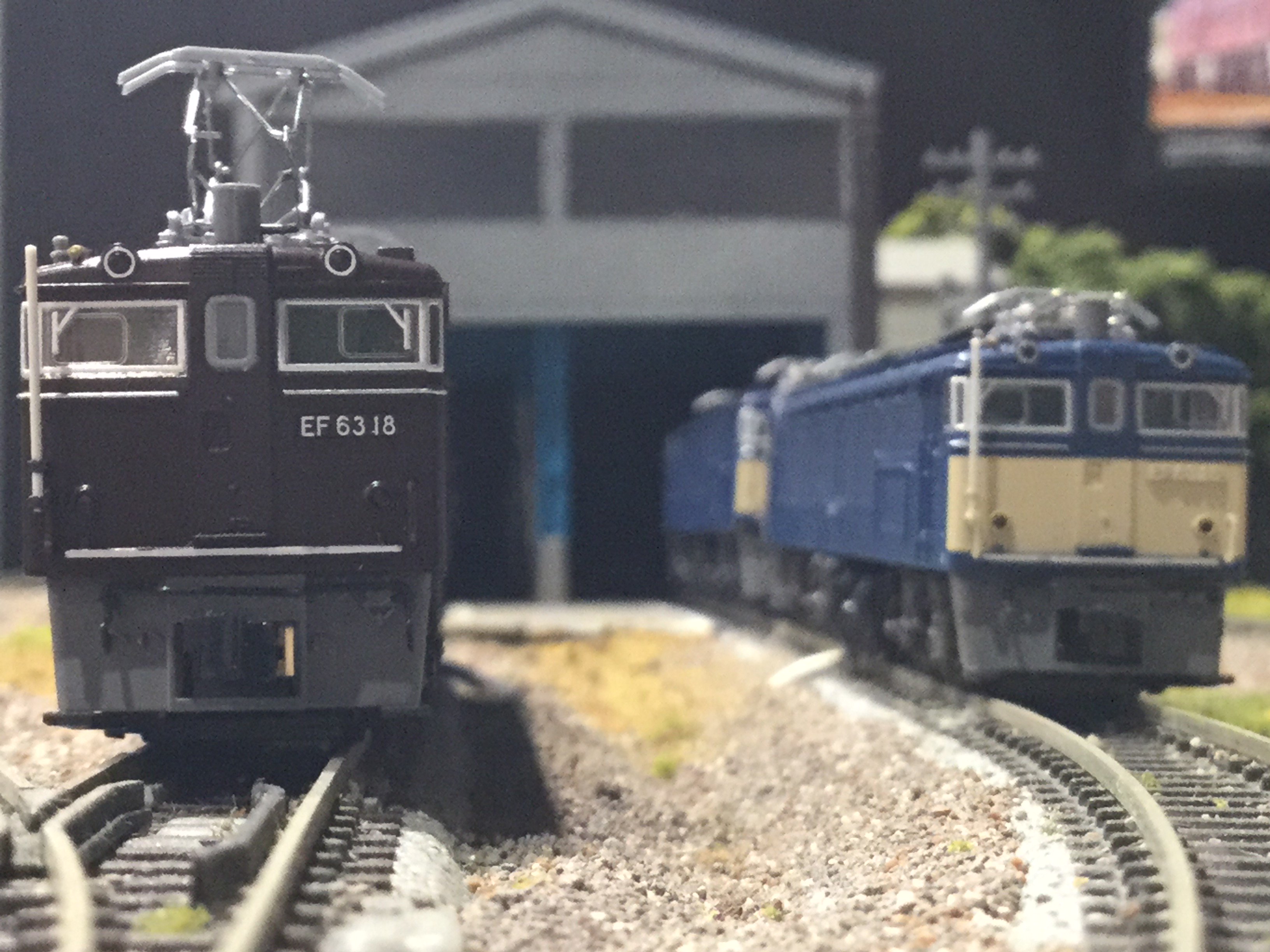 TOMIX J.R. 碓氷峠 EF63 セット　青、茶セット　中古 TOMIX J.R. 碓氷峠 EF63 セット 青、茶セット 中古 TOMIX J.R.