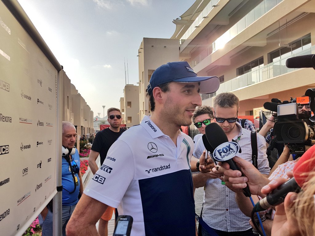 Robert Kubica w trakcie testów Pirelli