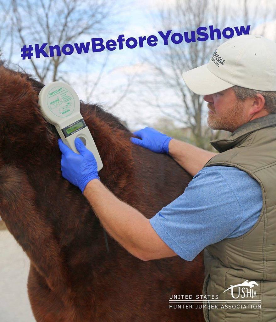USHJA's tweet image. #KnowBeforeYouShow Do you need to microchip your horse? The requirement will be phased in beginning Dec. 1, 2017, when horses competing in classes that require a USHJA Horse Registration will be required to be microchipped TO RECIEVE POINTS. Dec. 1, 2018… ift.tt/2naa5z8