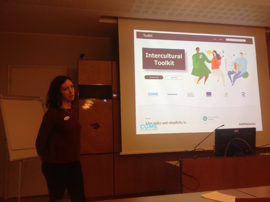 LindemanLaura's tweet photo. #COME2fi will launch Intercultural Toolkit for companies soon! Stay tuned! Great job @KKulpmann! #TalentBoost #FAMO https://t.co/myywtm8xqj