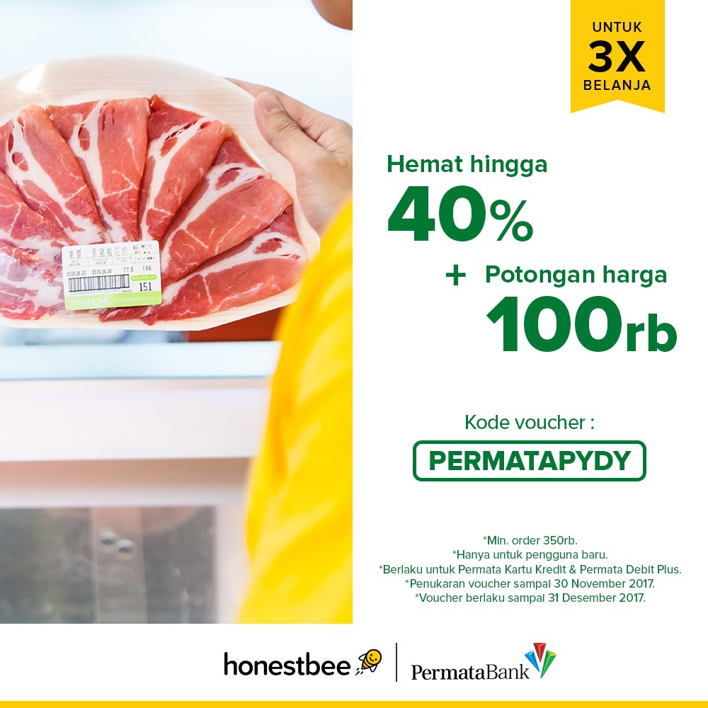 honestbee_id's tweet photo. 📢 Hemat hingga 40% + Potongan harga 100rb nih! 💳

Info lebih lanjut :https://t.co/UKkKQDvfyz 😉 https://t.co/MrmaSKfACV